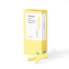   YELLOHANA Vegan Feminine Care intim higiéniás tisztító, hidratáló, pH érték helyreállító gél (10 darab/doboz)