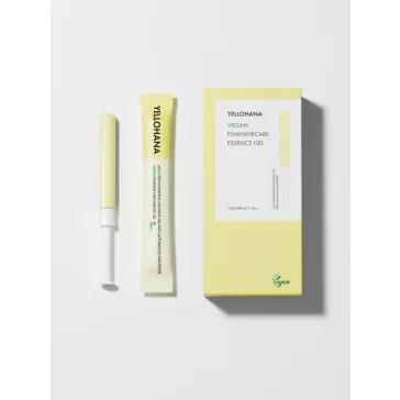   YELLOHANA Vegan Feminine Care intim higiéniás és hidratáló gél – 10 × 1,7 g