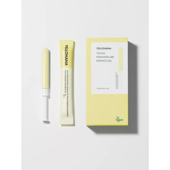 YELLOHANA Vegan Feminine Care Essence Gel, 10 × 1,7 g egyadagos applikátor