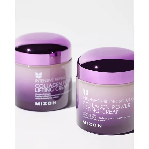 MIZON Collagen Power Lifting feszesítő és tápláló krém tengeri kollagénnel 