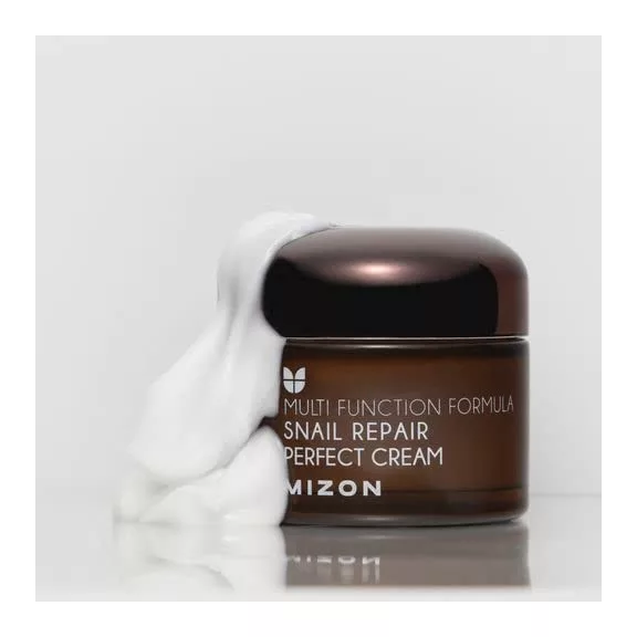 MIZON Snail Repair Perfect regeneráló krém csigamucin tartalommal