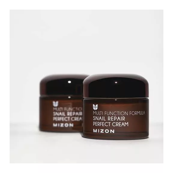 MIZON Snail Repair Perfect regeneráló krém csigamucin tartalommal