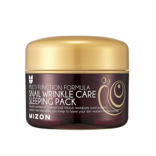 mizon snail wrinkle care sleeping pack