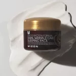MIZON ránctalanító éjszakai krém (alvómaszk) csigamucin tartalommal