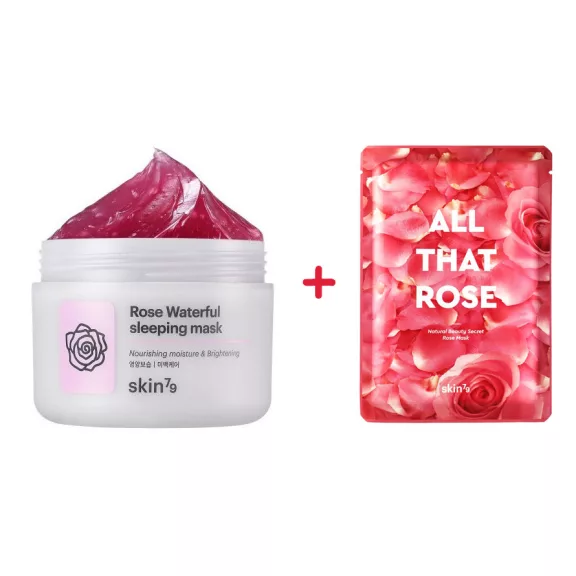 skin79 rose waterful mask and mask