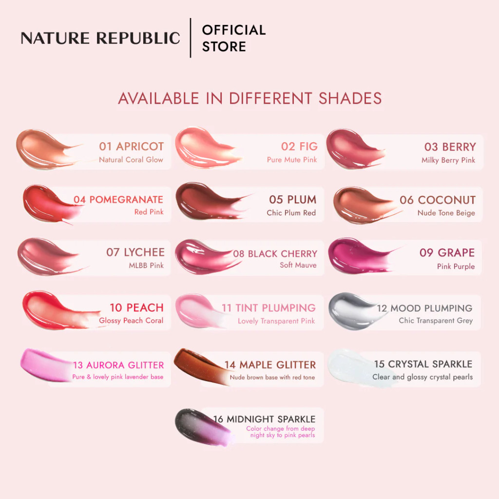 NATURE REPUBLIC Honey Melting szájfény - 05 Plum