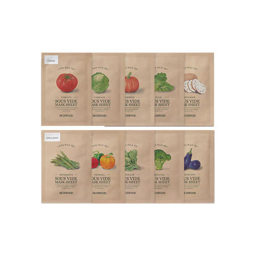 SKINFOOD Eggplant Sous Vide hidratáló és bőrsimító maszk padlizsán kivonattal SKINFOOD Eggplant Sous Vide hidratáló és bőrsimító maszk padlizsán kivonattal