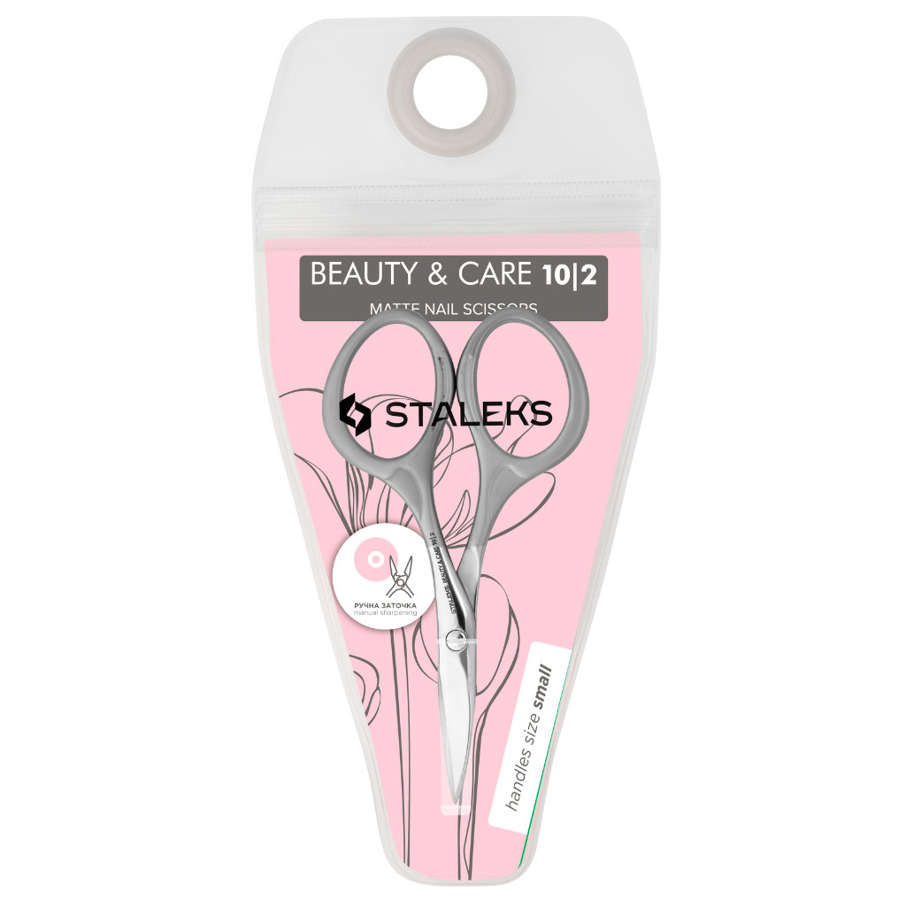 STALEKS BEAUTY & CARE 10/2 matt körömvágó olló