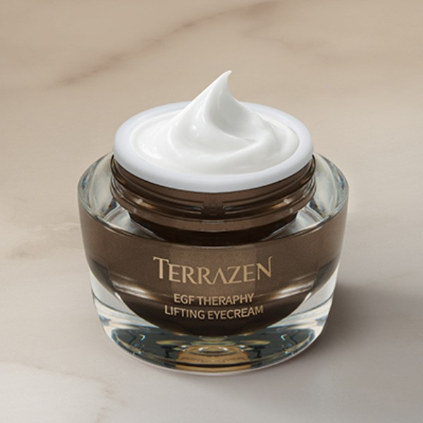 TERRAZEN EGF Theraphy öregedésgátló szemkörnyékápoló krém feszesítő összetevőkkel – részletes termékbemutató
