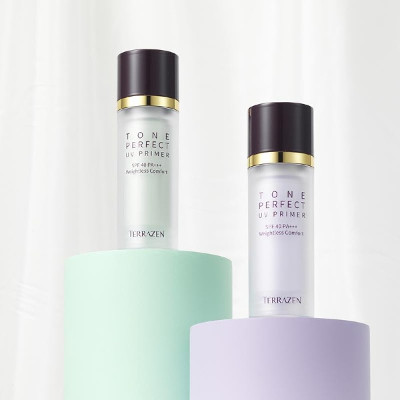 TERRAZEN Tone Perfect UV primer SPF 40 PA+++ - Purple