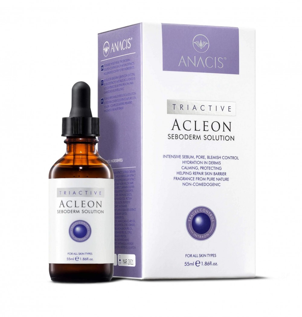 ANACIS Acleon Seboderm Solutions intenzív szérum problémás, pattanásos bőrre 55 ml