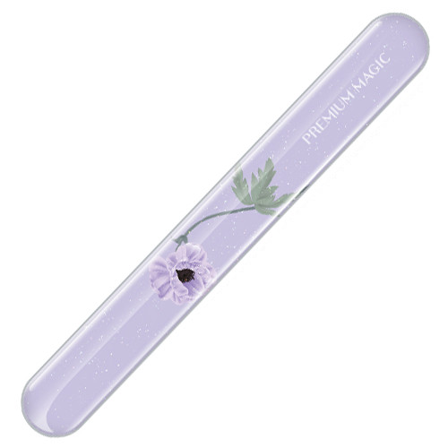 ALPHA OPTRON Magic Nail mágikus üveg körömreszelő - Purple Flower