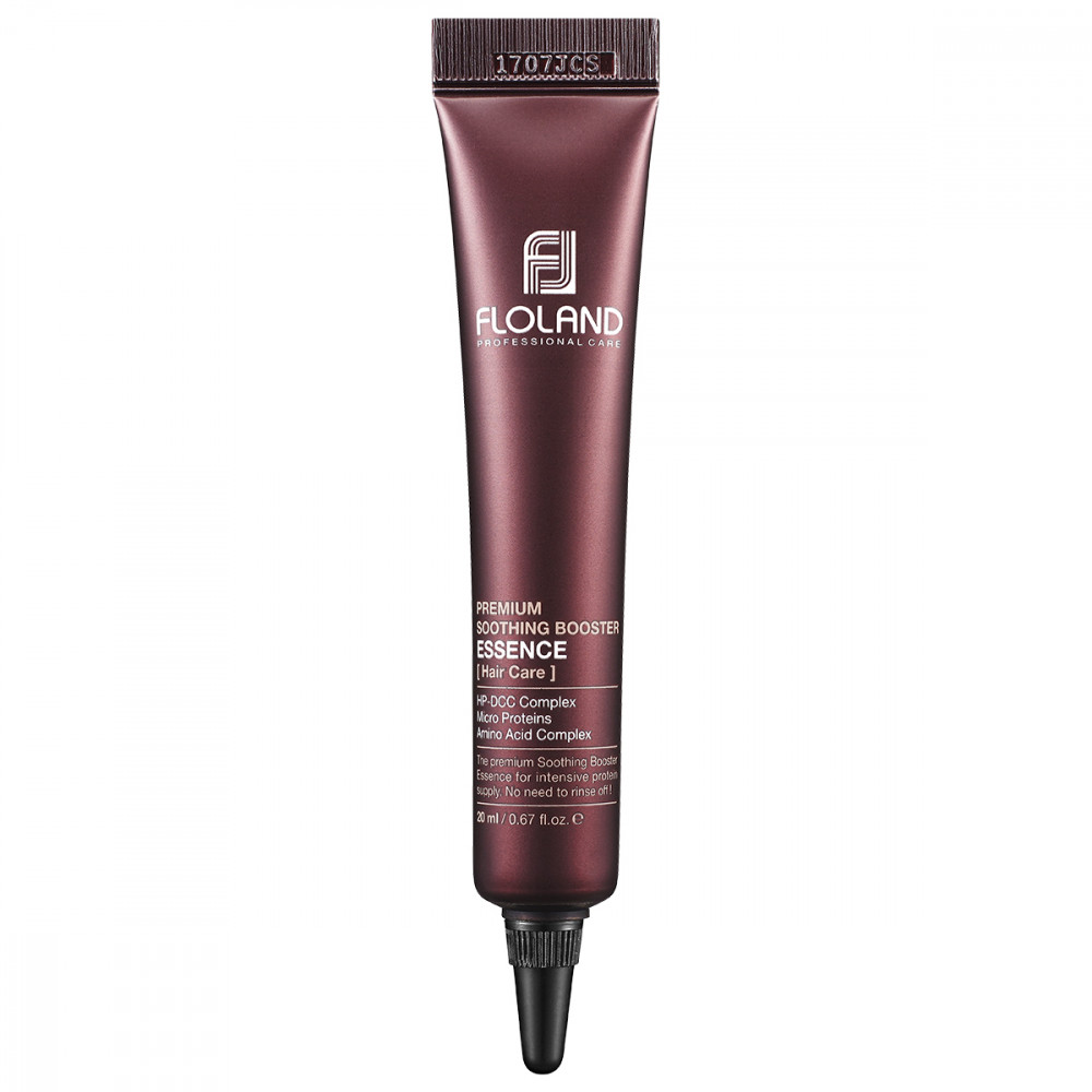 FLOLAND Premium Soothing Booster hajgyógyító esszencia 17 féle aminosavval sérült hajra 20 ml