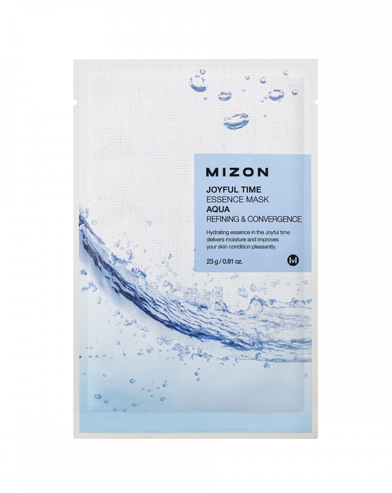 MIZON Joyful Time tisztító és pórusösszehúzó hatású esszenciális maszk kristálytiszta mélytengeri vízzel