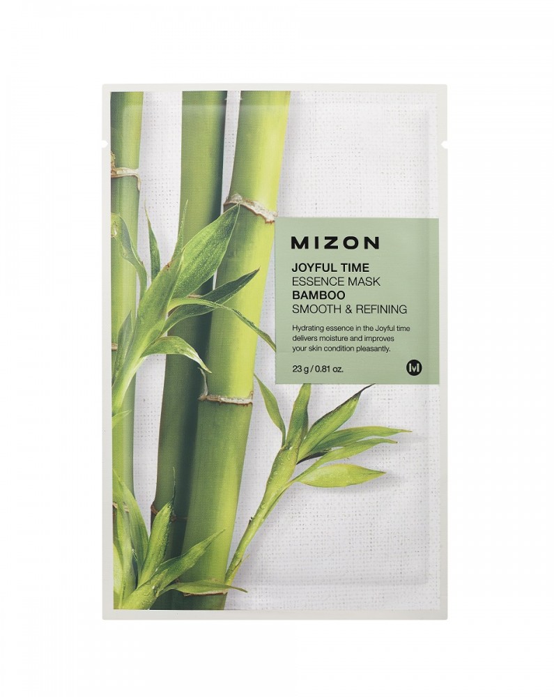 MIZON Joyful Time nyugtató és tisztító hatású esszenciális maszk bambusz kivonattal