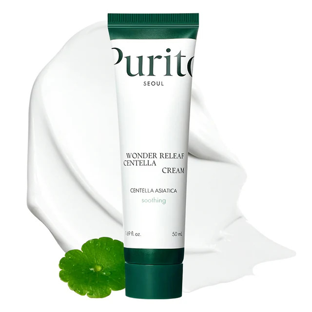 PURITO Wonder Releaf nyugtató és bőrregeneráló krém Centella Asiatica kivonattal PURITO Wonder Releaf nyugtató és bőrregeneráló krém Centella Asiatica kivonattal