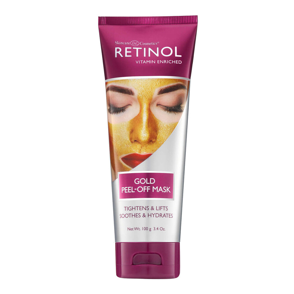 RETINOL Gold Peel-Off öregedésgátló lehúzható maszk arannyal és retinol tartalommal