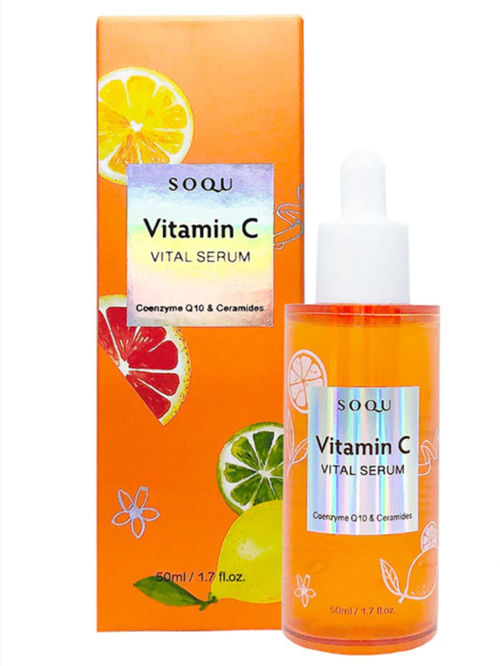 SOQU Vitamin C Vital bőrvilágosító szérum C-vitaminnal