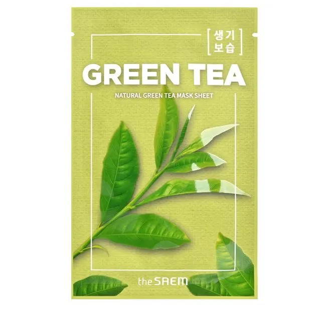 THE SAEM Natural revitalizáló maszk zöld tea kivonattal