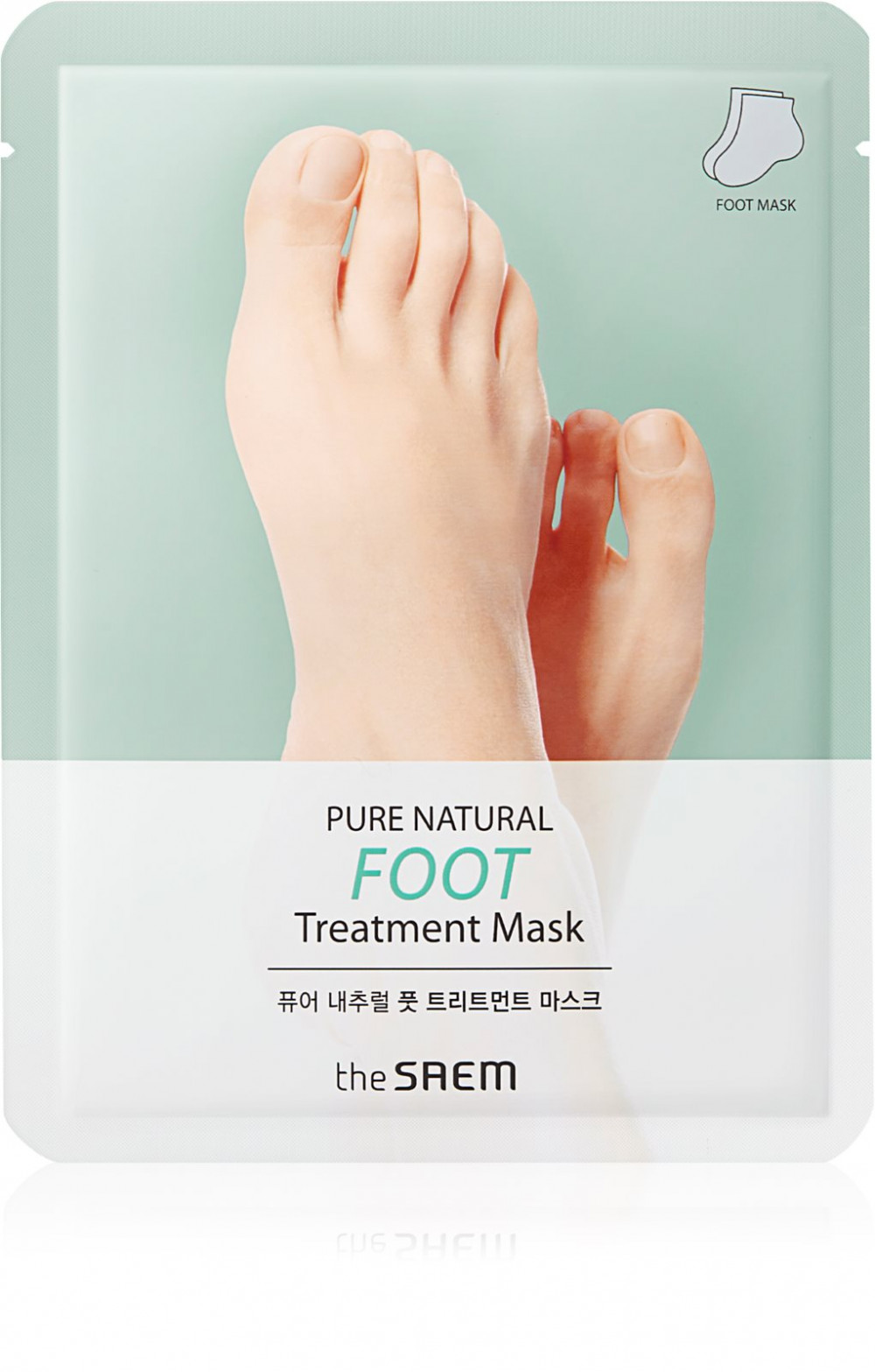 THE SAEM Pure Natural lábápoló maszk száraz és érdes bőrre