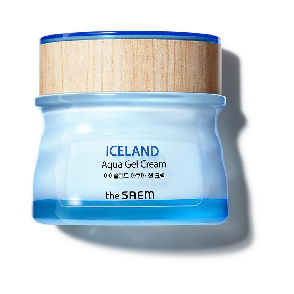 THE SAEM Iceland hidratáló gélkrém kristálytiszta izlandi gleccservízzel zsíros bőrre