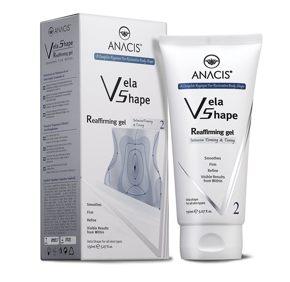 ANACIS Vela Shape Reaffirming hűsítő hatású testfeszesítő, cellulit elleni gél
