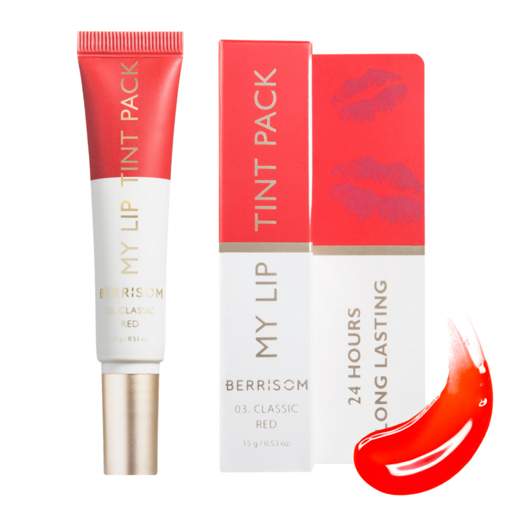 BERRISOM My Lip Tint Pack ajaktinta - Classic Red (új verzió)