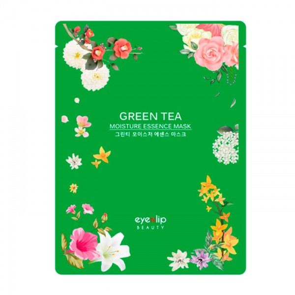 EYENLIP Moisture Essence hidratáló és nyugtató maszk zöld tea kivonattal